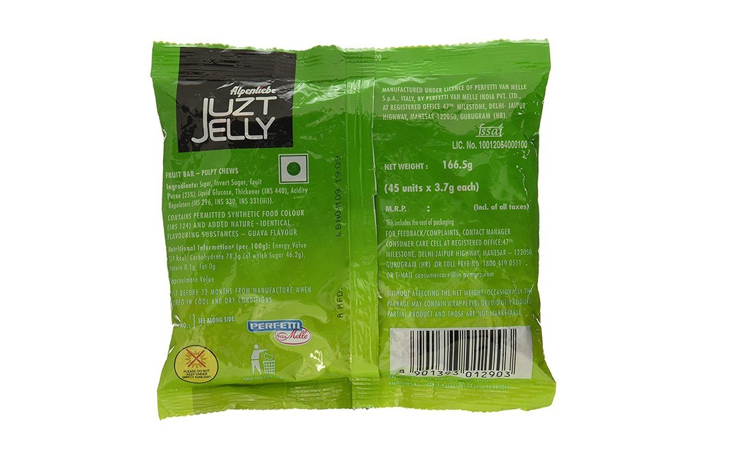 Alpenliebe Juzt Jelly Guava Flavour    Pack  166.5 grams